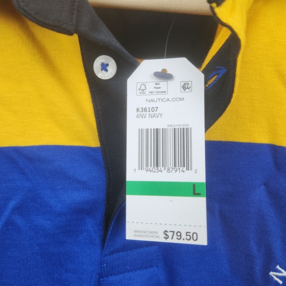 Nautica Mens Polo - Picture 4 of 6